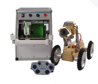 HD Duct Inspection Robot , Sewer Camera Crawler For Inspecting Pipe Defects