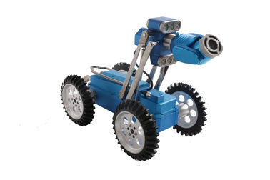 IP68 Waterproof CCTV Pipe Inspection Equipment Crawler Robot For Inspecting The Boiler