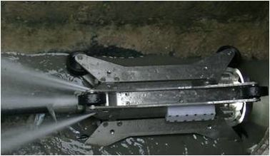 Drainage Sewer Cleaning Machine , High Pressure Drain Cleaner With Video Camera