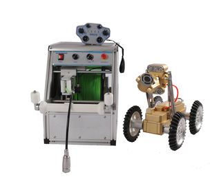 Powerful Crawler Drive Pipe Crawler Robot With Windows Operation System
