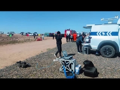 CCTV 1500mm ロボットローバーパイプ検査システム 1024*768 解像度